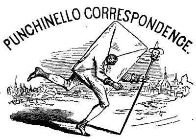 PUNCHINELLO CORRESPONDENCE