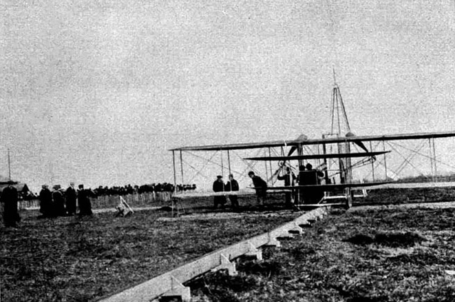 Illustration:
Hölzerne Startschiene