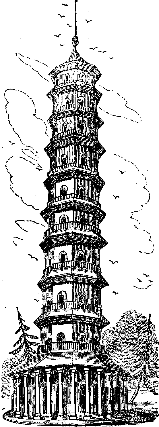 Pagoda in Kew Gardens.