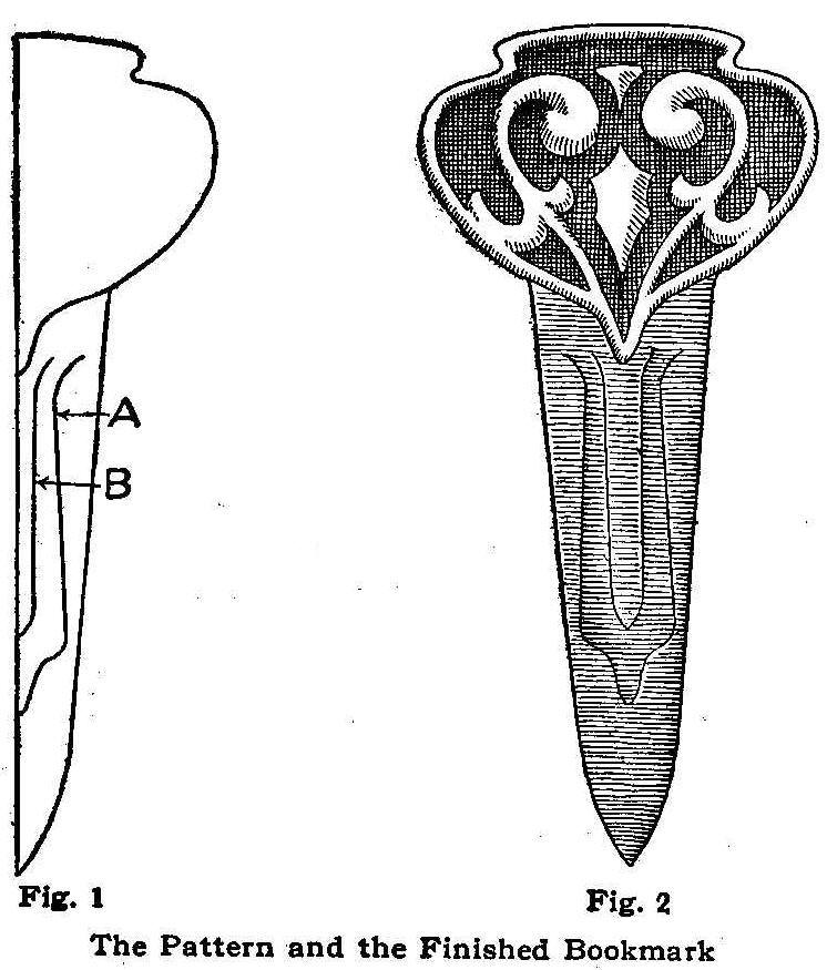 The Pattern and the Finished Bookmark