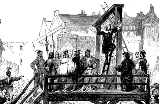 Execution of James Renwick, Edinburgh, 1688.