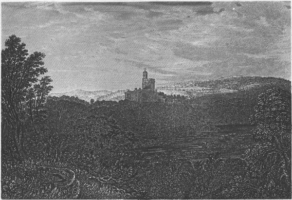 HORNBY CASTLE.

Drawn by G. Pickering. Engraved by Edw^d Finden.