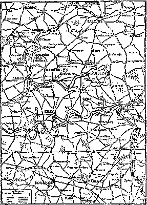 SCENE OF THE BLOODY BATTLES OF THE SOMME