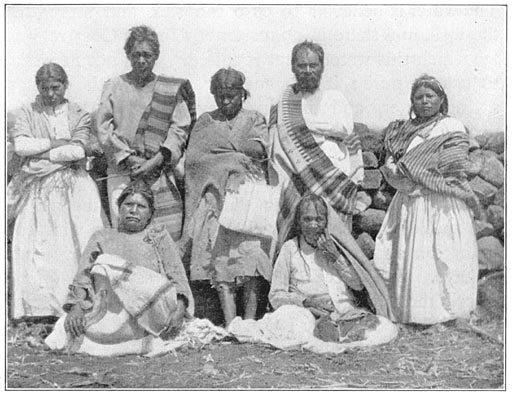 Cora Men and Women from Santa Teresa.