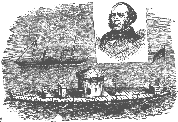 BLOCKADE RUNNER—THE "MONITOR"—CAPTAIN ERICSSON.