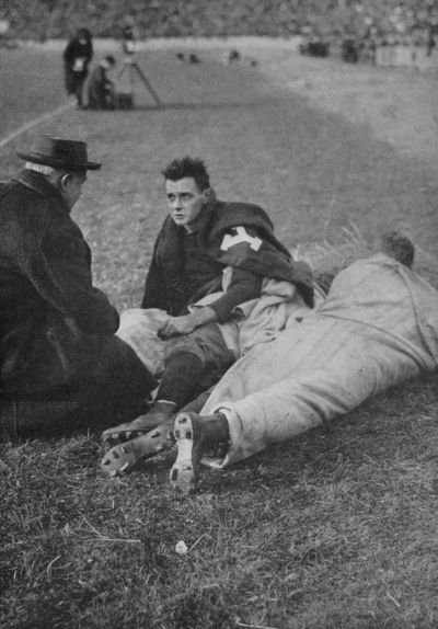 Billy Bull advising with Captain Talbot