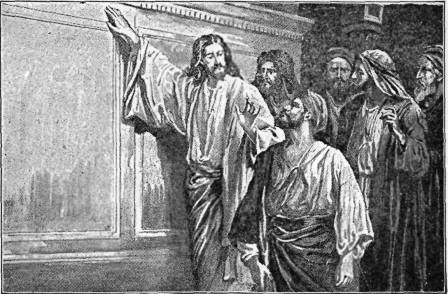 THE DESTRUCTION OF THE
TEMPLE FORETOLD

"There shall not be left here one stone
upon another, that shall not be thrown
down." Matt. 24:2.