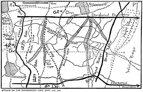 ATTACK ON THE HINDENBURG LINE, SEPT. 27th, 1918.