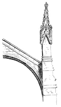 Flying Buttress, Salisbury Cathedral.