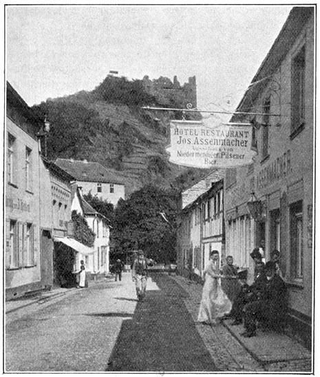 Straat in Altenahr.