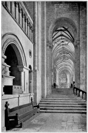 SOUTH AISLE, FROM TRANSEPT.