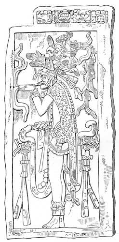 Fig. 59.—Maya Rain God.