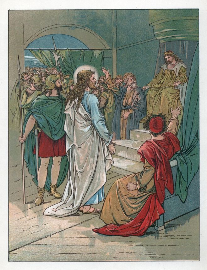 Jesus before Pilate