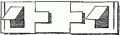 Fig. 164—Walls for second story. Details of the visiting-card houses.