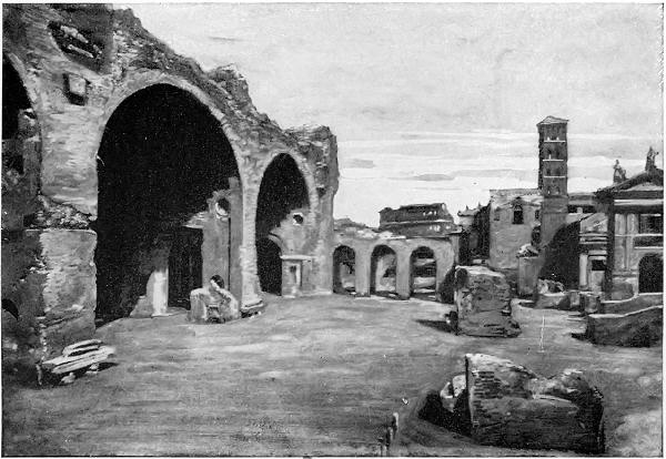 THE BATHS OF CARACALLA.