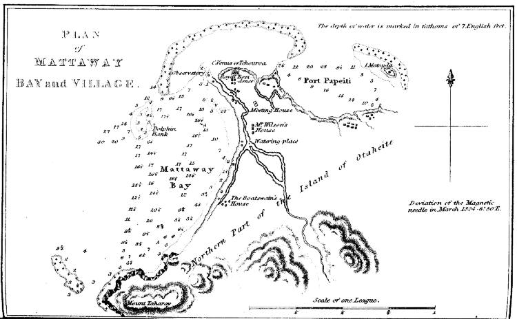 PLAN OF MATTAWAY BAY AND VILLAGE