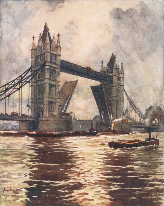 THE TOWER BRIDGE.