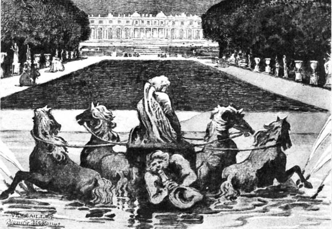 The Bassin de Latone, Versailles