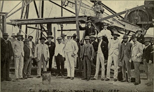 Sir Hugh Nelson At Winton Bore. 1895.