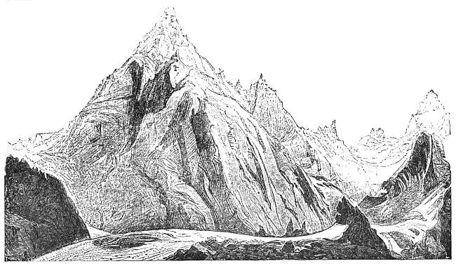 The Aiguille Blaitire.