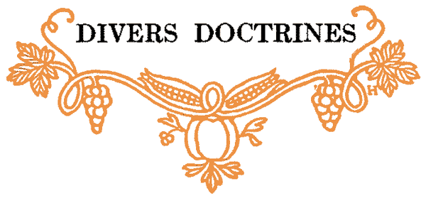 DIVERS DOCTRINES