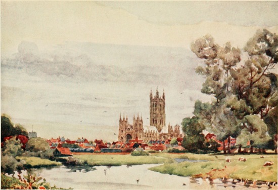 CANTERBURY

FROM THE MEADOWS