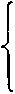 left bracket left bracket