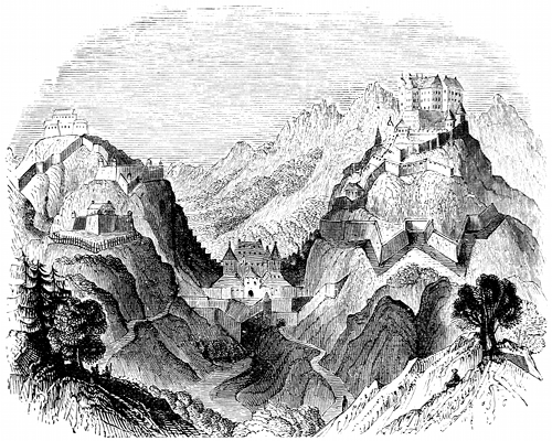 Fig. 1.--Old Wood Engraving (Erenburg Castle).