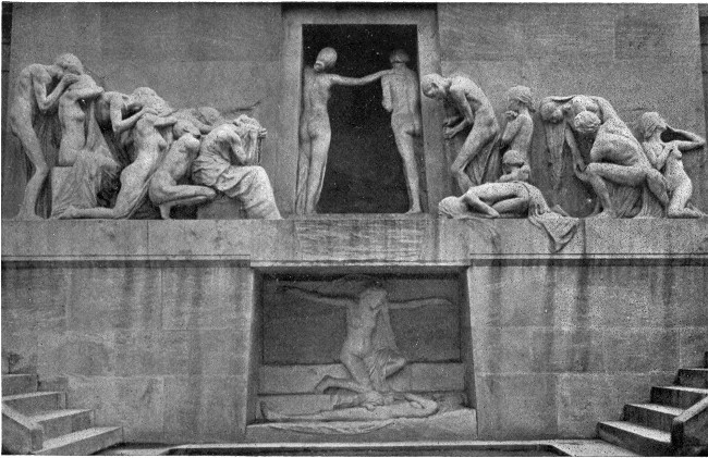 "LA MORT."

By Bartholomé in Père Lachaise, Paris.

Frontispiece.