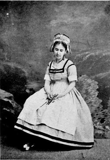 Clara Louise Kellogg as Linda, 1868

From a photograph by Stereoscopic Co.