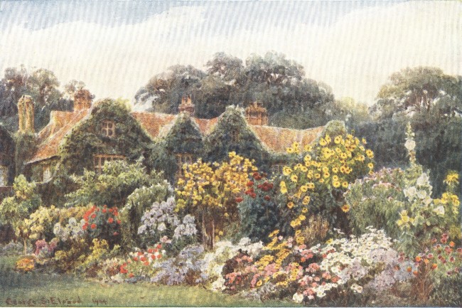 A KENT MANOR-HOUSE AND GARDEN