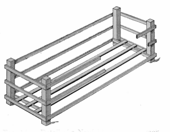 draining rack.