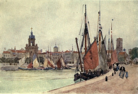 THE HARBOUR OF LA ROCHELLE