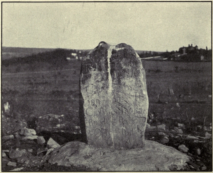 A Milestone on Braddock’s Road