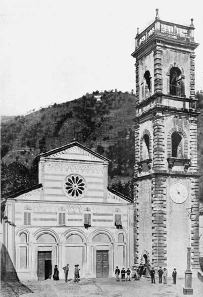 BAGNI DI LUCCA — PONTE A SERRAGLIO: CHIESA. (Fot. Pellegrini).