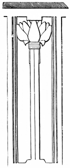 Fig. 10.—Pier Decoration from the Tombs of
Sauiet-el-Meytin.