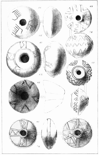 SPECIMENS OF WHORLS, &c. DUG UP AT TROY