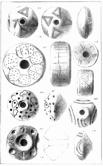 SPECIMENS OF WHORLS, &c. DUG UP AT TROY