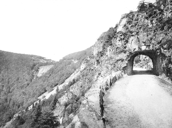 La Schlucht.  The Tunnel on the Road to Münster.