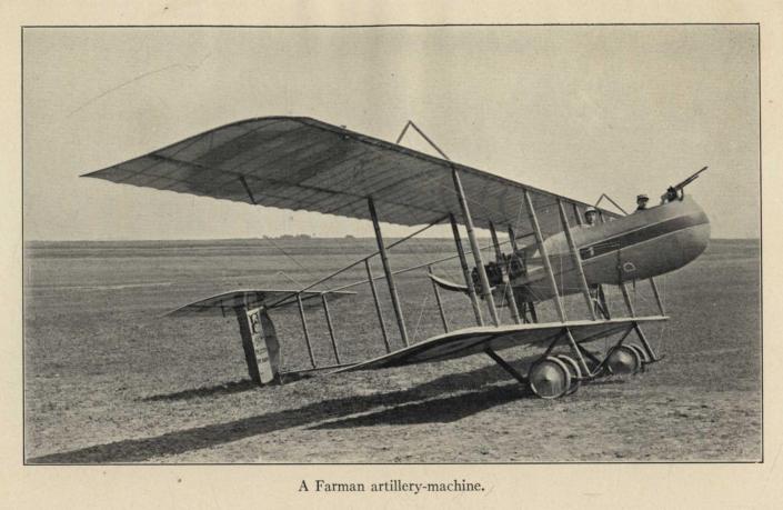 A Farman artillery-machine.