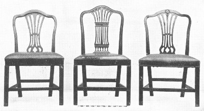 CHIPPENDALE CHAIRS