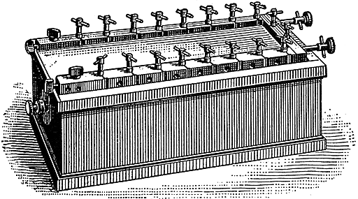 Fig 554Ordinary resistance box It contains sets of standard resistances consisting of