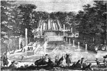 Image not available: THE CASCADE OF ST. CLOUD.

From an engraving by Rigaud.