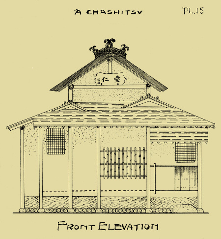 Plate 15: A CHASHITSU FRONT ELEVATION