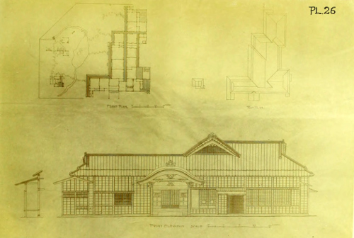 Plate 26: Plan of a house.