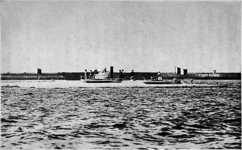 Sea-Going French Submarine