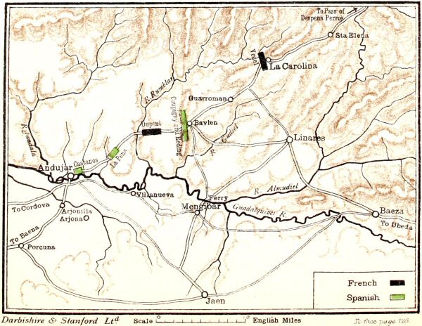 Map of Andalusia