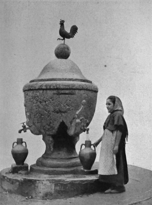 Cock Fountain at Pollensa