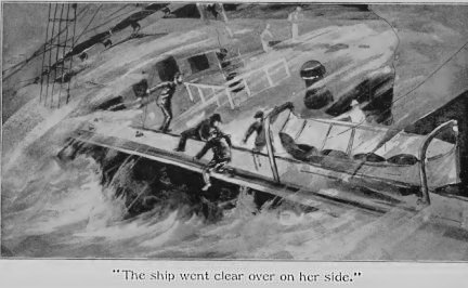 “The ship went clear over on her side”