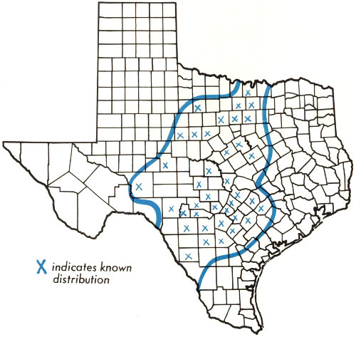 Distribution map